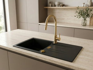 Granit-Küchenspüle – Atena 76 - 76 x 44 cm