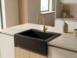 Granit-Küchenspüle – Landhausstil - 79 x 61 cm