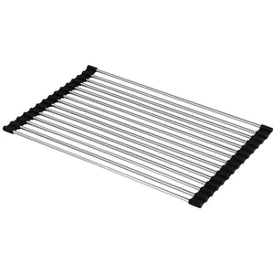 Rollbare Ablaufmatte – Chrom